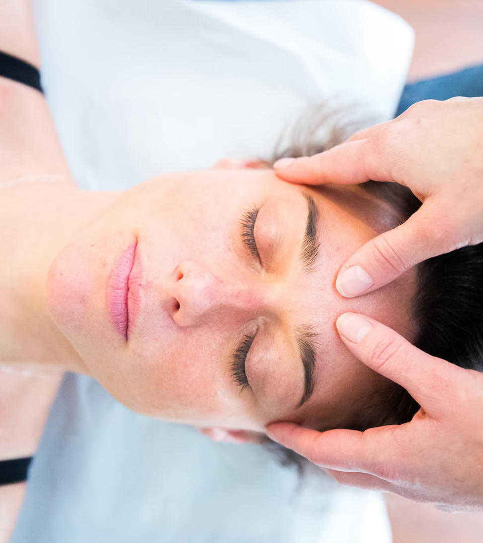 Massage ostéopathie visage